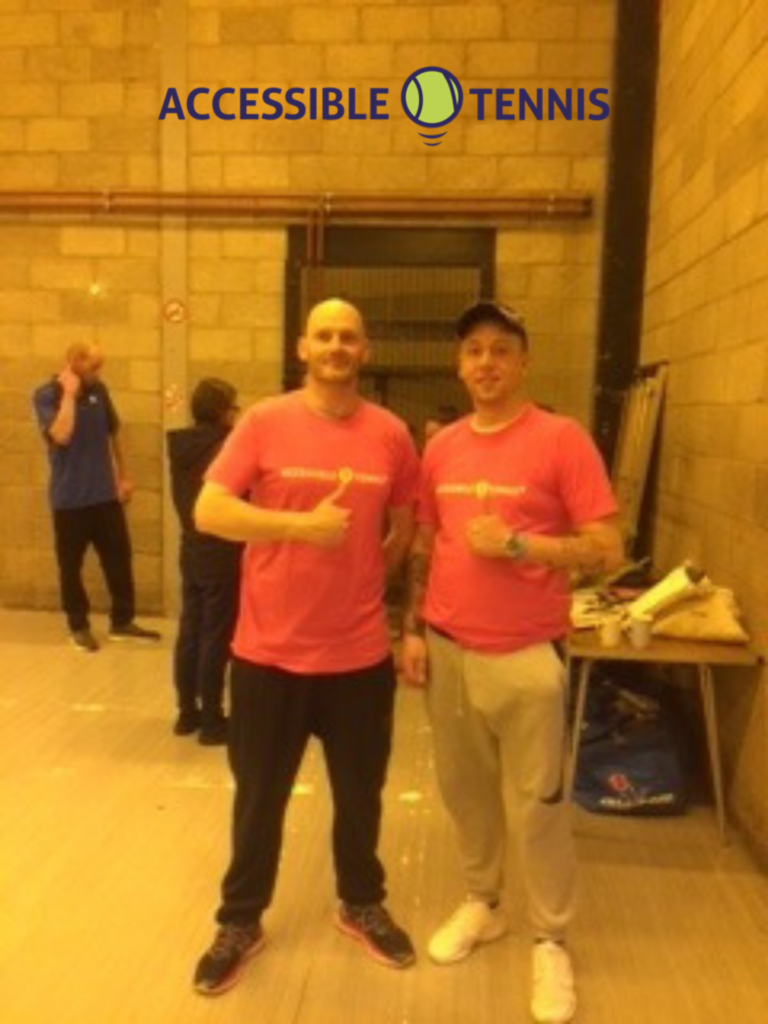 2 new level 1 coaches giving the thumbs up